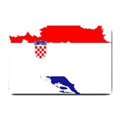 Croatia Country Europe Flag Small Doormat  by Sapixe