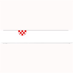 Croatia Country Europe Flag Small Bar Mats by Sapixe