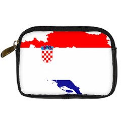 Croatia Country Europe Flag Digital Camera Leather Case by Sapixe