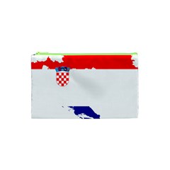 Croatia Country Europe Flag Cosmetic Bag (xs) by Sapixe