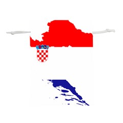 Croatia Country Europe Flag Lightweight Drawstring Pouch (s) by Sapixe