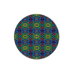 B 5 Rubber Coaster (round)  by ArtworkByPatrick