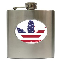 Marijuana Drugs Cannabis Drug Hemp Hip Flask (6 Oz) by Sapixe