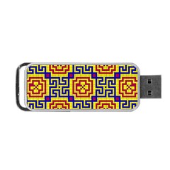 B 6 Portable Usb Flash (one Side) by ArtworkByPatrick