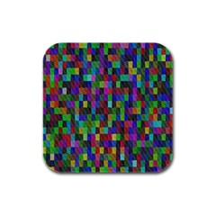 B 7 Rubber Square Coaster (4 Pack)  by ArtworkByPatrick