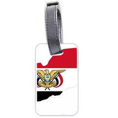 Borders Country Flag Geography Map Luggage Tag (one Side) by Sapixe