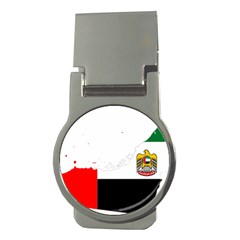 Borders Country Flag Geography Map Money Clips (round)  by Sapixe