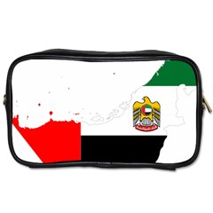 Borders Country Flag Geography Map Toiletries Bag (one Side) by Sapixe