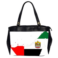 Borders Country Flag Geography Map Oversize Office Handbag (2 Sides) by Sapixe