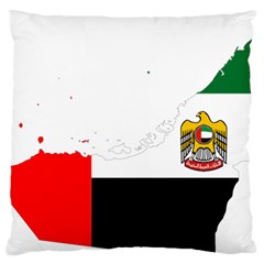 Borders Country Flag Geography Map Standard Flano Cushion Case (two Sides) by Sapixe