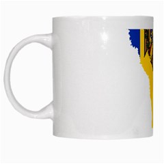 Moldova Country Europe Flag White Mugs by Sapixe