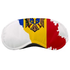 Moldova Country Europe Flag Sleeping Mask by Sapixe