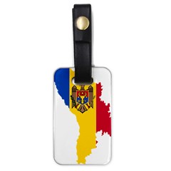 Moldova Country Europe Flag Luggage Tag (one Side) by Sapixe