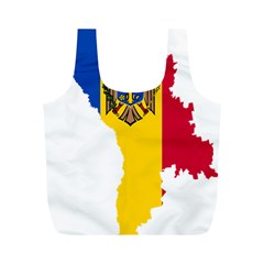 Moldova Country Europe Flag Full Print Recycle Bag (m) by Sapixe