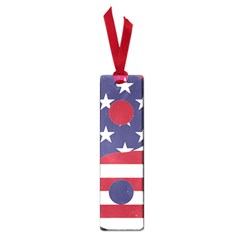 Yang Yin America Flag Abstract Small Book Marks by Sapixe