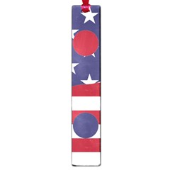 Yang Yin America Flag Abstract Large Book Marks by Sapixe