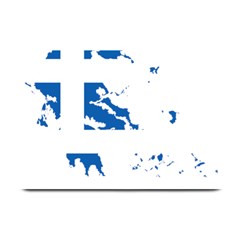 Greece Country Europe Flag Borders Plate Mats by Sapixe