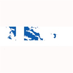 Greece Country Europe Flag Borders Large Bar Mats by Sapixe