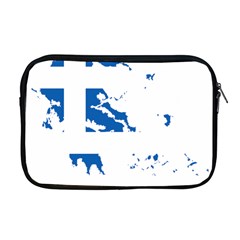 Greece Country Europe Flag Borders Apple Macbook Pro 17  Zipper Case by Sapixe