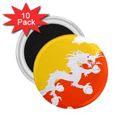 Borders Country Flag Geography Map 2 25  Magnets (10 Pack)  by Sapixe