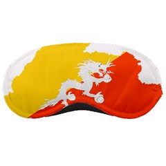 Borders Country Flag Geography Map Sleeping Mask by Sapixe