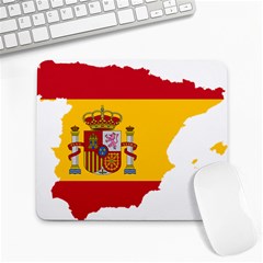 Spain Country Europe Flag Borders Large Mousepads by Sapixe