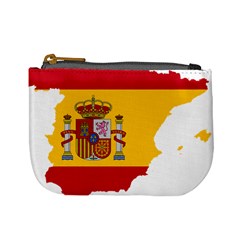 Spain Country Europe Flag Borders Mini Coin Purse by Sapixe