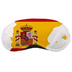 Spain Country Europe Flag Borders Sleeping Mask by Sapixe