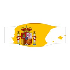 Spain Country Europe Flag Borders Stretchable Headband by Sapixe