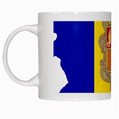 Andorra Country Europe Flag White Mugs by Sapixe