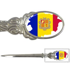 Andorra Country Europe Flag Letter Opener by Sapixe