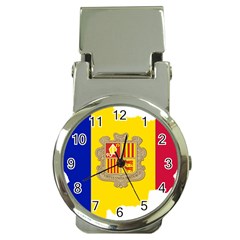 Andorra Country Europe Flag Money Clip Watches by Sapixe