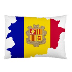 Andorra Country Europe Flag Pillow Case by Sapixe