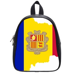 Andorra Country Europe Flag School Bag (small) by Sapixe