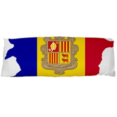 Andorra Country Europe Flag Body Pillow Case Dakimakura (two Sides) by Sapixe