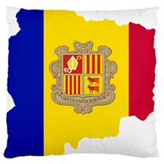 Andorra Country Europe Flag Large Cushion Case (one Side) by Sapixe