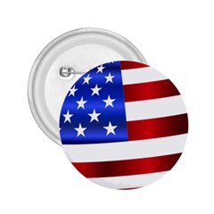 America Usa United States Flag 2 25  Buttons by Sapixe