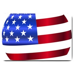 America Usa United States Flag Large Doormat  by Sapixe