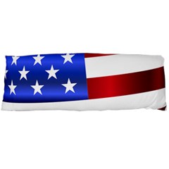 America Usa United States Flag Body Pillow Case (dakimakura) by Sapixe