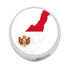 Monaco Country Europe Flag Borders 4-port Usb Hub (two Sides) by Sapixe