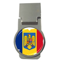 Romania Country Europe Flag Money Clips (round)  by Sapixe