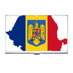 Romania Country Europe Flag Business Card Holder by Sapixe