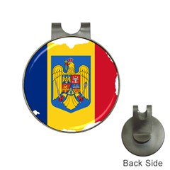 Romania Country Europe Flag Hat Clips With Golf Markers by Sapixe