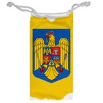 Romania Country Europe Flag Jewelry Bag Back