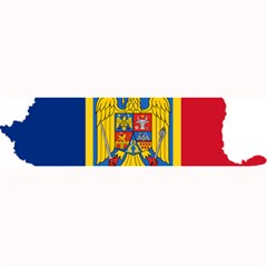 Romania Country Europe Flag Large Bar Mats by Sapixe