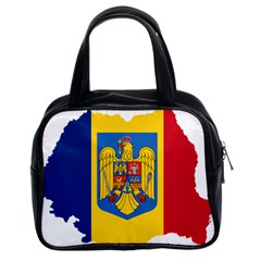 Romania Country Europe Flag Classic Handbag (two Sides) by Sapixe