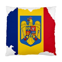 Romania Country Europe Flag Standard Cushion Case (two Sides) by Sapixe