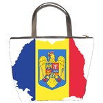 Romania Country Europe Flag Bucket Bag Back