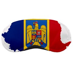 Romania Country Europe Flag Sleeping Mask by Sapixe