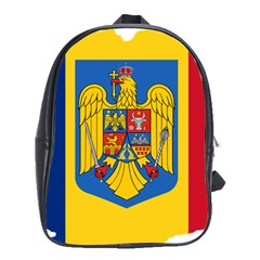 Romania Country Europe Flag School Bag (xl) by Sapixe